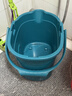科力邦（Kelibang） 拖把桶 塑料拖把桶带提手 免手洗脱水拖布 懒人墩布清洁吸水地拖 蓝色 KB1215 实拍图