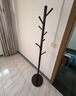 家逸实木衣帽架落地衣架卧室挂衣架办公挂衣服架子简易置物架 实拍图