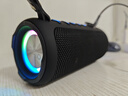 爱国者 T39升级版 蓝牙音箱家用桌面音响重低音迷你便携式户外大音量炫彩灯光超长续航低音炮防水 黑色 实拍图