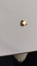 周六福 黄金999元宝金条小金豆爱心赏金玩咖投资金 计价 有钱花-2g 实拍图