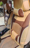 沙利文（SLIWEN）适用于五菱宏光s/s1/s3宏光plus/v座套七座四季通用宝骏730座套 七座全包皮革款-米色 实拍图