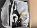 Jordan男女休闲鞋 AJ1熊猫 AJ 1情人节礼物运动鞋DC0774-101黑白40.5 实拍图