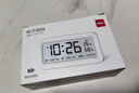 得力（deli）儿童节充电电子闹钟背光家用学生儿童温湿度计床头钟开学升学必备白 LE103A开学必备新年礼物 实拍图