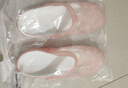 华美健步洞洞鞋女防滑包头凉拖鞋海边沙滩鞋柔软果冻鞋HM2136浅粉39 实拍图