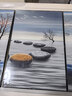 新款客厅装饰画高级感沙发背景墙挂画墙壁轻奢大气壁画餐厅卧室画 石来运转 40*60 三联高清防尘画面 实拍图