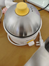 九阳（Joyoung）煮蛋器 定时自动断电 小型不锈钢多功能便携式电蒸锅 双层煮鸡蛋早餐神器GE320B 实拍图