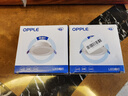 欧普照明（OPPLE）led筒灯6W吊顶孔灯超薄嵌入式走廊过道天花灯办公 开孔85-100 暖白光(10个装) 实拍图