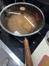 王源吉铁锅炒锅精铸铁无涂层不沾炒菜锅具燃气灶电磁炉通用36cm 实拍图