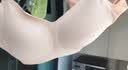 嫚熙（EMXEE）太空反重力孕妇哺乳内衣聚拢防下垂孕期产后专用喂奶文胸春夏 柔雾杏+晚霞粉【2件装】 XL 实拍图