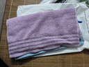 金号毛巾纯棉100%棉洗脸毛巾洗澡全棉强吸水A类素色运动面巾2条装 实拍图