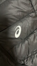 亚瑟士（asics）童装冬季中大儿童保暖连帽轻薄羽绒服【赠收纳袋】 001黑色 130 cm 实拍图