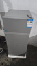 新飞冰箱家用一级能效 租房用小型二门电冰箱冷藏冷冻两用1-2人双门小冰箱办公室迷你小户型 【一级能效】86A138银色+保温盒款/HOT 实拍图
