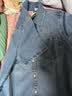 Levi's李维斯26年春夏新款女士美式复古休闲牛仔短袖衬衫连衣裙 蓝色 XS 实拍图