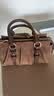CHARLES&KEITH[折扣]复古绒面小方包波士顿包生日礼物送女友CK2-30671820-1 Mocha Brown摩卡棕 S 实拍图