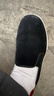 3514老北京布鞋一脚蹬劳保布鞋工作鞋轻便爸爸鞋传统男布鞋 黑色42 实拍图