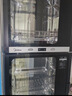 美的（Midea）消毒柜家用 餐具碗柜碗筷茶杯消烘一体机 小型立式  77L三层 高温二星级【政府补贴】 80R05 实拍图