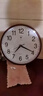 北极星（POLARIS）挂钟时尚创意客厅钟表静音简约石英钟 30cm咖木色新年焕新 实拍图
