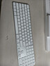 Apple/苹果 妙控键盘-白色-中文(拼音) 带有触控ID和数字小键盘 轻薄苹果键盘蓝牙键盘无线键盘办公键盘 实拍图