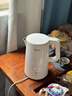 美的（Midea）电热水壶烧水壶家用养生自动断电冲奶一体恒温壶食品304不锈钢1500W速热1.5升大容量 SH15X301 实拍图