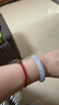 周生生【细绳】串珠3mm细版手绳转运珠皮绳男女定价不锈钢绳-红色 E17 实拍图