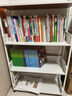 姗姗木艺书架落地简易书柜学生收纳货架家用客厅置物架多层储物架子 实拍图