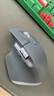 罗技（Logitech）大师系列 MX Master 3S 无线蓝牙鼠标 人体工学 办公 静音鼠标 高端 石墨黑 带无线接收器 实拍图