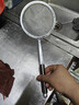 不锈钢漏勺过滤网筛极细家用滤油勺厨房油渣勺打沫勺一体成型 食品级不锈钢 大号【强厚升級+超密过滤】 实拍图