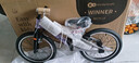 KinderKraftKK儿童自行车4-6-12岁学生单车男女孩新年礼物山地车18寸紫 实拍图