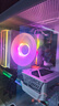 九州风神（DEEPCOOL）大霜塔棱镜白色6热管CPU风冷散热器棱镜顶盖幻彩同步260W多平台支持 实拍图