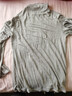 优衣库女装HEATTECH EXTRA WARM混纺高领T恤/长袖9%羊绒478954 478954/03灰色 XL 实拍图