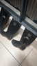 胜丽 雨鞋高筒防水鞋户外雨天耐磨胶鞋不易滑雨靴黑色37码 1双 实拍图