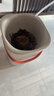 禧天龙茶水桶废水滤茶桶茶渣茶叶泡茶水桶排水厨房干湿分离垃圾桶 正方形茶渣桶 晨雾 无盖 9.8L 实拍图