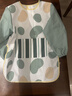 贝肽斯儿童画画罩衣防水围裙幼儿园美术绘画护衣宝宝吃饭围兜绿屿森林XL 实拍图