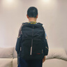 letopo乐同书包 6年级初中高中大学生成人书包护脊书包减压牛顿大童青黑 实拍图