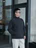 李宁防泼水防风通勤运动风衣男子夏季连帽夹克简约休闲运动外套 【春款通勤外套】黑(719款)-1 XL (男180) 实拍图