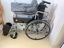 怡辉（YIHUI）轮椅瘫痪老人专用出行可躺大小便轻便折叠高靠背带坐便器护理推车 实拍图