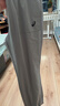 亚瑟士童装夏季男女儿童舒适防蚊裤轻薄防晒裤百搭运动裤 灰色 160 cm 实拍图