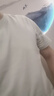 布先生春夏季短袖T恤男士纯棉小白T纯色内搭打底衫 黑色 XL(180) 实拍图