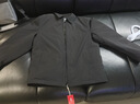 京东京造白鹅绒羽绒服男冬季新款商务通勤加厚保暖外套男翻领 黑色 XL 实拍图