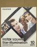 INSTAX富士instax立拍立得 方形相纸 星空单包装10张 (适用于SQUARE系列相机 手机照片打印机SP-3) 实拍图