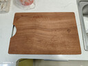 京东京造 菜板 砧案板切菜实木家用食品接触级抗菌【乌檀整木】 45*30*3CM 实拍图