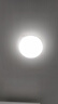 雷士（NVC）吸顶灯圆形阳台灯玄关灯led厨房灯简约白光12W家用工程物业 实拍图