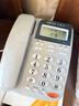 宝泰尔电话机座机 固定电话 办公家用 免电池/双接口  酒店商务固话机 T121灰色 实拍图