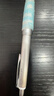 uni三菱 按制圆珠笔金属杆原子笔中油笔软胶笔握 低重心白胶银杆 SXN-1000 0.7mm黑色 实拍图