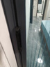 隐形折叠纱门推拉式防蚊纱窗网门帘伸缩铝合金边框家用定制自装纤雅洁 4边框双层加厚1.0+双层防踩低轨+曜石黑青灰网 实拍图