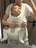 babycare腰凳婴儿背带多功能减震四季抱娃神器解放双手透气轻薄款卡斯尔灰 实拍图