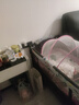 南极人婴儿蚊帐罩宝宝小床蒙古包全罩式防蚊罩儿童可折叠通用蚊帐粉色 实拍图