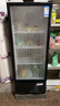 澳柯玛（AUCMA）展示柜冷藏保鲜柜单门立式饮料柜商用冰箱冷柜啤酒柜超市冰柜冷饮陈列柜大容量 279升丨风冷除霜丨1级能效 279SNEH黑色 实拍图
