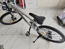 永久（FOREVER）儿童自行车男女童车小孩单车22寸脚踏车7速车银色 实拍图