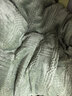 红豆毛毯加厚加绒午睡毯提花简约珊瑚绒法莱绒毯多功能盖毯1.5*2m绿色 实拍图